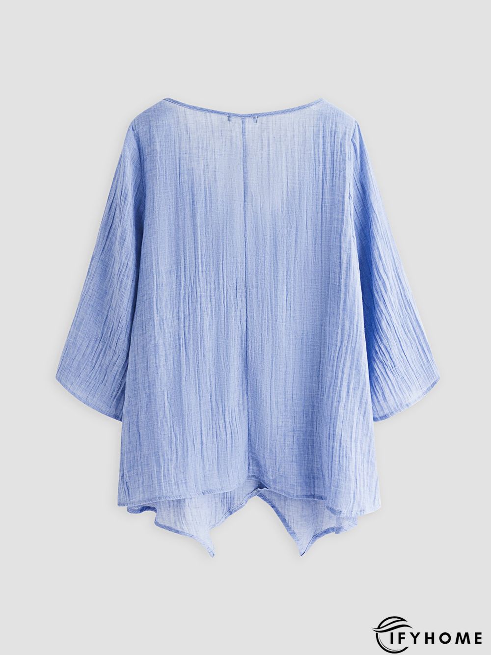 Loose Linen Women Summer Blouse | IFYHOME