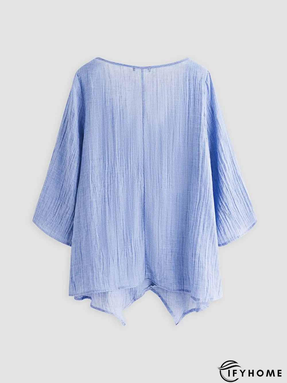 Loose Linen Women Summer Blouse | IFYHOME
