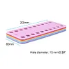 10/12x 20 Positions Plastic Thread Board Embroidery Row Line Yarn Organizer