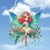 2Pcs Green Butterfly Fairy - 5D DIY Craft Pendant