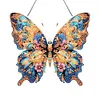 Acrylic Yellow Blue Butterfly - 5D DIY Craft Pendant