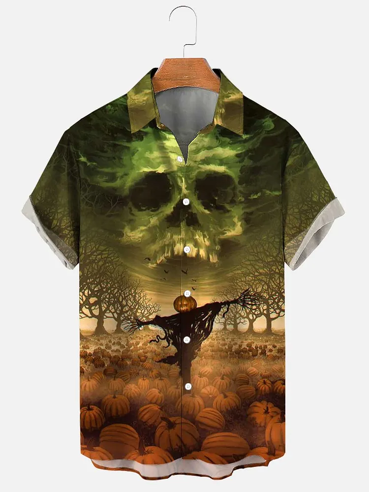 Men's Grim Reaper Halloween Shirt