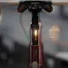 LED Bicycle Tail Light, Photon Bicycle Light Tail Light, Photon Drop Bicycle Light, Bicycle Tail Light Rechargeable USB Bicycle Rear Cycling Light for Any Type of Seat Post