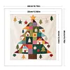 Patchwork Christmas Tree-11CT Stamped Cross Stitch 40*40cm/15.75*15.75in