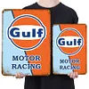 Racing Team Gulf - Vintage Metal Signs - 20*30cm/30*40cm