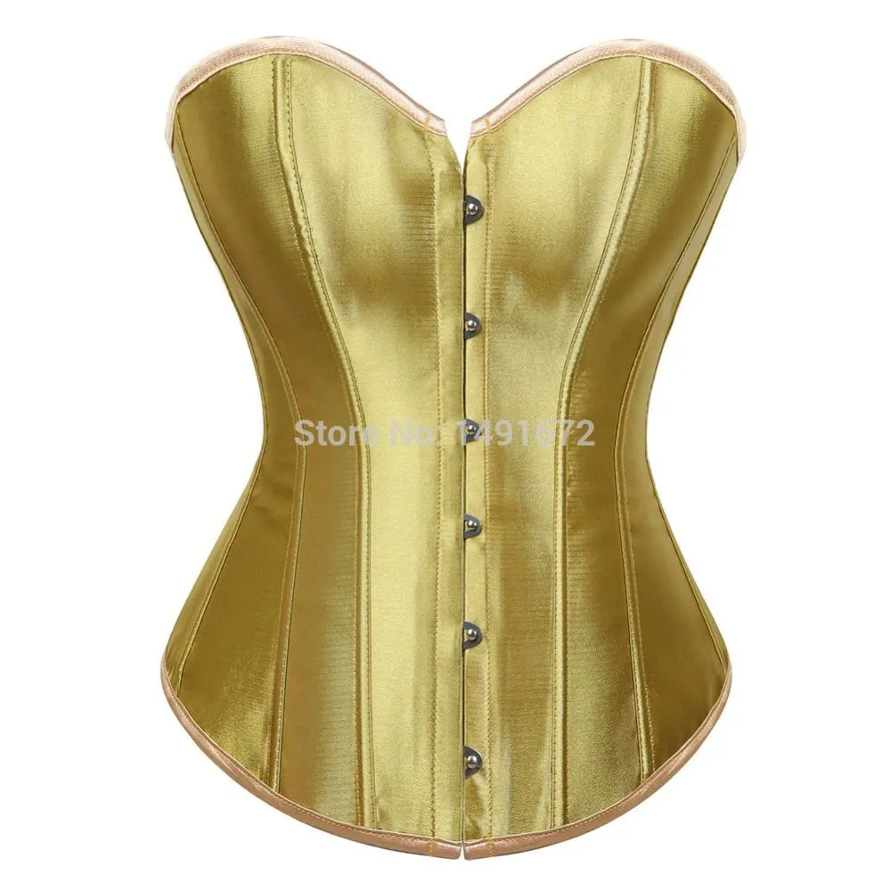 Corsets Bustiers for Women Overbust Corset Top Corselet Sexy Bridal Victorian Costume Plus Size Corsetto Korsett White Black