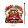 (US Local)Fall Truck DIY Diamond Art Pendant Diamond Painting Set for Wall Window