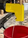 Saw Dust Collector Adapter Compatible for DeWALT DWE7485 Table Saw Sawdust Extraction Connector for Garage Workshop Yard Porch Backyard Courtyards