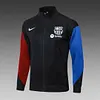 2024/2025 Barcelona Long Zipped Jacket Black Football Shirt 1:1 Thai Quality