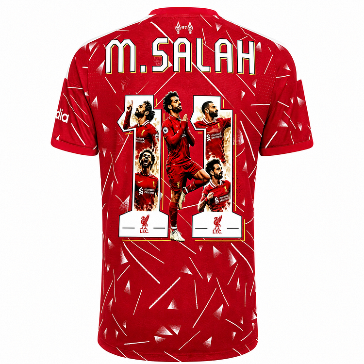 【S~5XL】Liverpool 26/27 Home Football Jersey【M. Salah #11 Special Print】