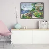 Waterfront Villa-14CT Stamped Cross Stitch 38*27cm/14.96*10.63in