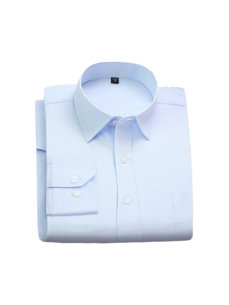Beauty-Emily Blue Men's Dress Shirt XS-3XL