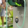 Digital Water Flow Meter IPX5 Waterproof Water Consumption Test Meter for Garden