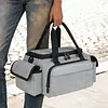 Portable Nebulizer Storage Bag Large Capacity Anti-Scratch Atomizer Organizer Waterproof Wear Resist Nebulizer Carrier Bag for CPAP Machine and Accessories
