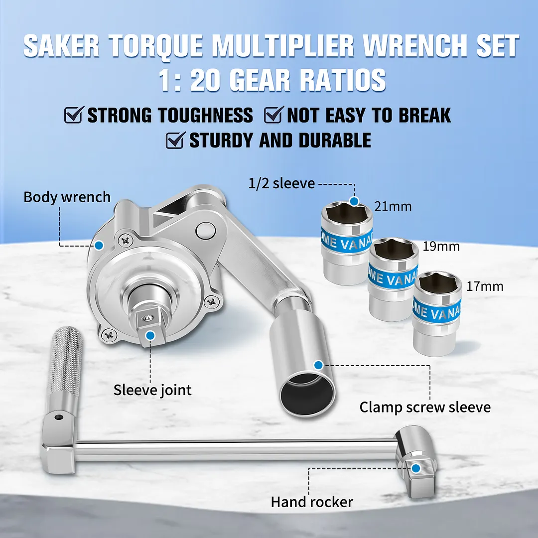 SAKER&reg; Torque Multiplier Wrench Set