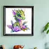 Pterosaur - 18CT Stamped Cross Stitch 20*20cm/7.87*7.87in