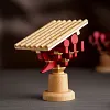 Mortise and Tenon Ancient Building Models, Solid Wood Alloy Bracket Assembly Toys, Traditional Craft Cultural and Creative Ornaments