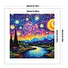 Van Gogh Starry Sky - 14CT Stamped Cross Stitch 40*40cm/15.75*15.75in