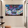 （Big Size）Disney Cartoon-Full Round Diamond Painting 80*50CM