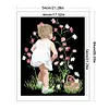 Girl - 9CT Full Beaded Cross Stitch Kit(40x54cm)