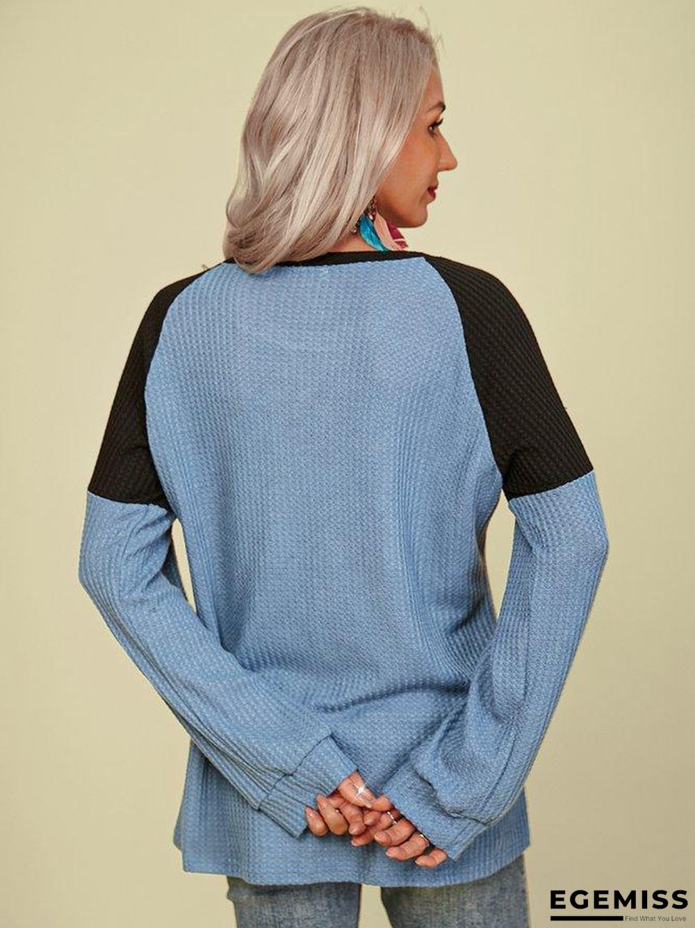 Casual Crew Neck Shirts & Tops | EGEMISS