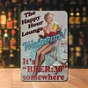 (Multi Style)Beer Girl - Vintage Metal Signs - 20*30cm