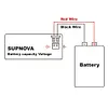 DC 8V-100V Battery Capacity Indicator LCD Car Motorcycle Voltmeter Voltage Gauge