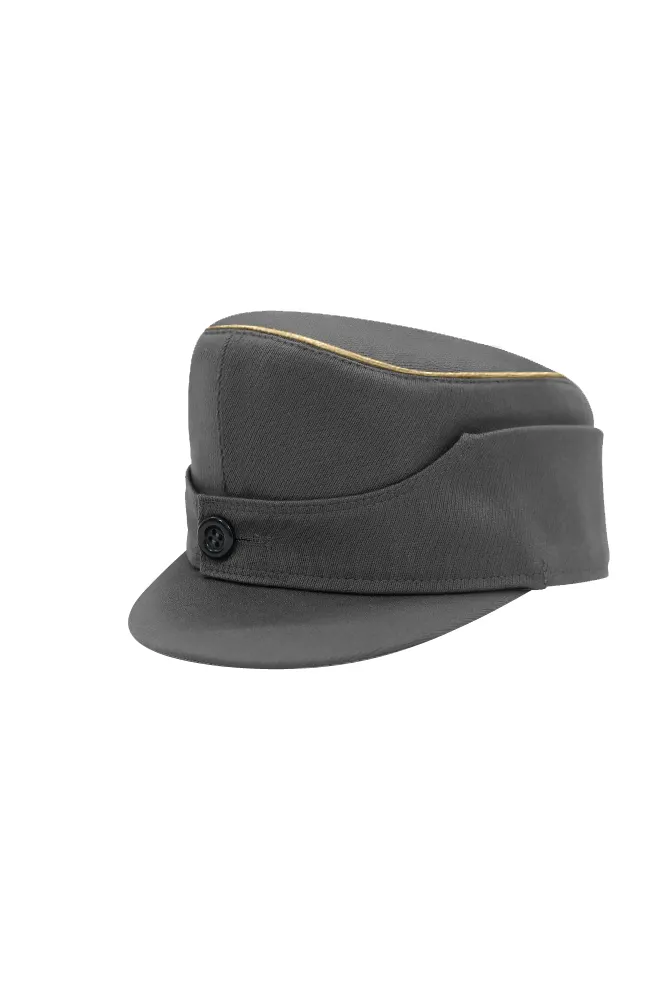   Gebirgsjager Single Button Bergm&uuml;tze Grey Gabardine Field Cap German-Uniform