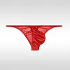 New Men's Low Rise Sexy Satin U-convex Briefs