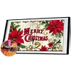 Christmas Flower-Full Round Diamond Painting 50*25cm