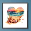 Love Beach - Paint by Numbers Acrylic Painting 40*40cm