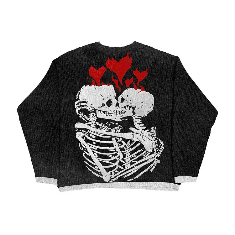 Personalized Til Death Do Us Part Punk Street Sweater