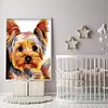 11CT Stamped Dog - Cross Stitch 36*46cm/14.17*18.11in