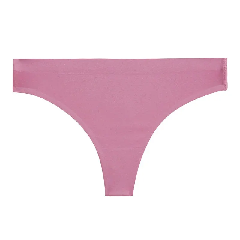 FINETOO Women Thongs Floral Printing Panties for Female Underwear Nylon Seamless Underwear  Panty Sexy Flower G-string Lingerie