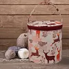 Yarn Crochet Hook Bag Knitting Needles Sewing Tools Tote Case (14.5x14cm)