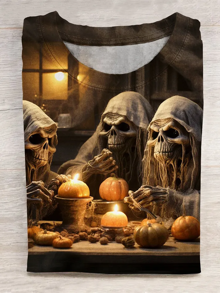 Halloween carnival couple T-shirt