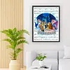 (Big Size) Lady And The Tramp Sheet Music - 11CT Stamped Cross Stitch 50*65cm/19.69*25.59in
