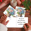 8Pcs Butterfly Diamond Painting Greeting Card Diamond Drawing Card for Friends