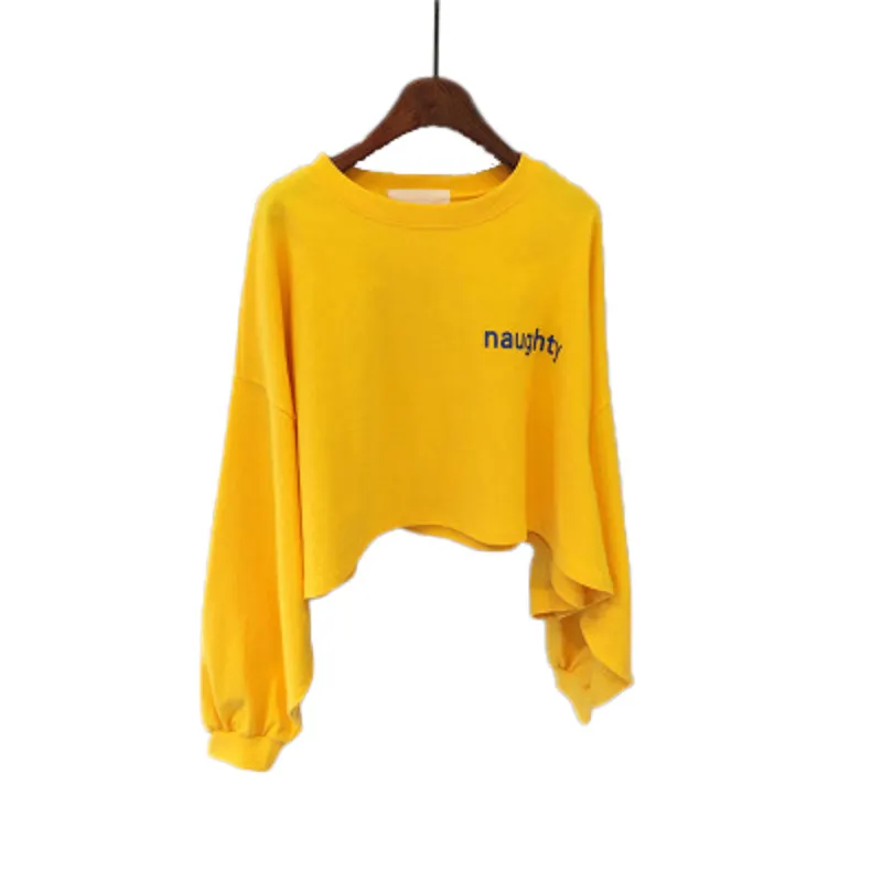 Brownm Brownm Cotton Thin Short Round Collar Hoodie Women 2023 Autumn New Net Red T-Shirt Women's Super Fire Autumn Women