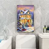 Diamond Painting-DIY Full Round Drill Christmas Eve(60*40 CM)