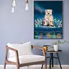 Diamond Painting -DIY Full Square Drill Lights Bear