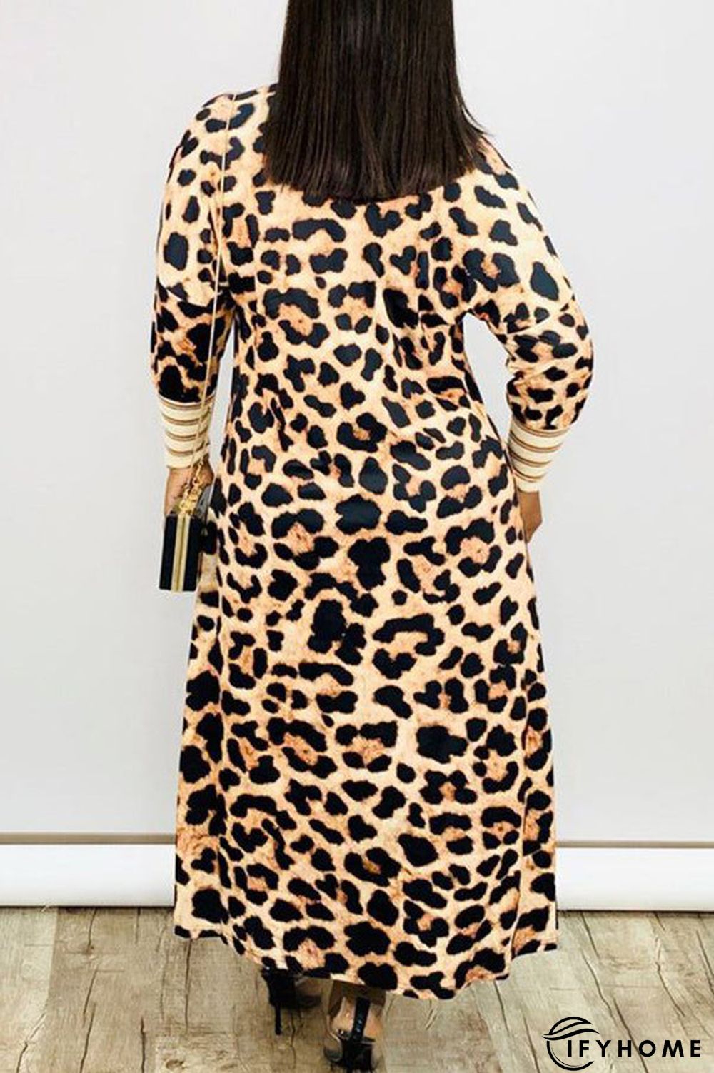 Digital Print Long Sleeve Cardigan Coat | IFYHOME