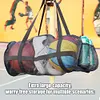 2Pcs Sports Ball Bag Large Capacity Football Mesh Bag for Sporting Accessories