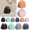 Insulated Lunch Bag Large Capacity Hand-Held Cooler Box Waterproof Picnic Bag