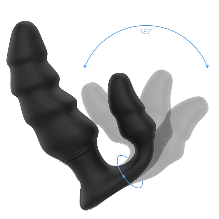 Vibrating Anal Plug Prostate Massage Unisex Remote