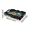 Acrylic Back 5D Diamond Painting Serving Tray Art Craft Kit