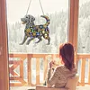 Diamond Painting Acrylic Double-side Cute Dog Pendant Hanging Gem