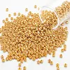 Cross Stitch Bead Embroidery Accessories 2.0mm Metallic Glass Round Beads DI Beads Suitable For 11ct Canvas Hairpin Bracelet Necklace Jewelry Accessories