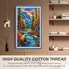 (US Local)Bear-11CT Stamped Cross Stitch Kit(40x70cm)