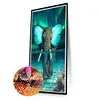 >SALE<5D DIY Full Round Drill Partial AB Diamond Painting Butterfly Elephant 45x75cm